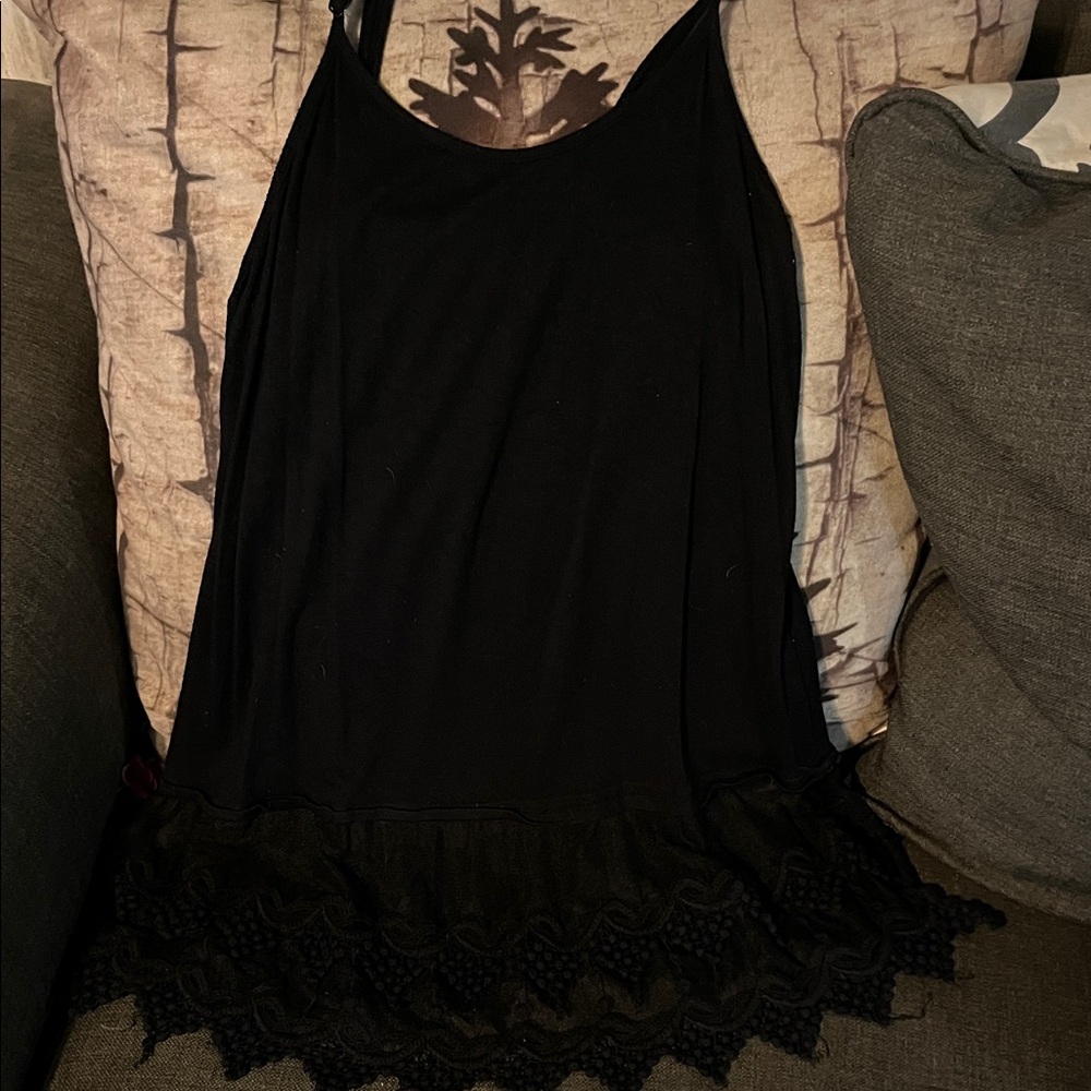 5/$25 Black Lace Top Extender